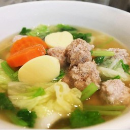 ต้มจืดเต้าหู้หมูสับ