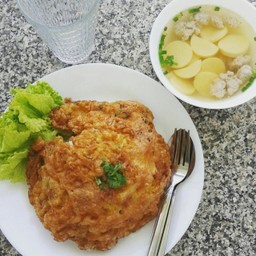 ข้าวไข่เจียวหมูสับ