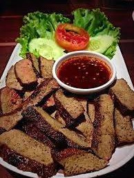 ตับหมูย่าง