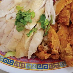 ไก่2in1สับ ฟรี!!ข้าวมันเปล่า1กล่อง