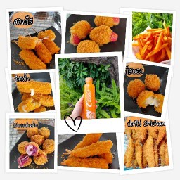 แม่ทอดเยอะ คอร์นด๊อก ปลาไข่ ชีสบอล