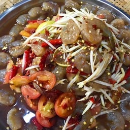 ตำโคตรกุ้งดองลาว (เล็ก)