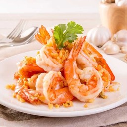 กุ้งทอดกระเทียม