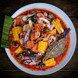 ยำข้าวโพดทะเล