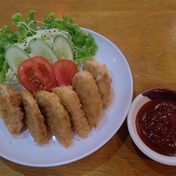 หมูชุปแป้งทอด
