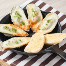 หอยนิวซีแลนด์อบชีส