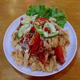 ยำฟองเต้าหู้