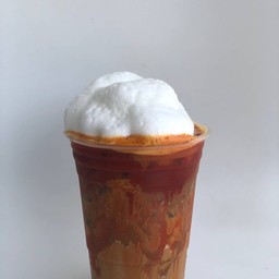 Coffee + thai milk tea