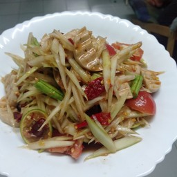 ตำหมูยอ