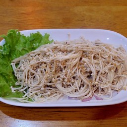 เห็ดเข็มทองย่างซีอิ๊ว