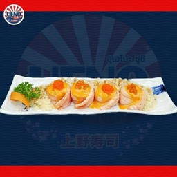 Salmon Volcano Rolls