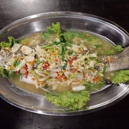 ปลากะพงนึ่ง