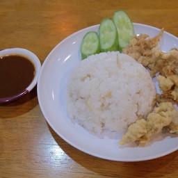 ข้าวมันไก่ทอด