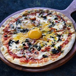 พิซซ่าเบค่อนลาวาชีส🛵