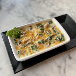 เคลอบดับเบิ้ลชีส(Baked Kale Double Cheese)