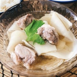 แกงจืดหน่อไม้ซี่โครงอ่อน