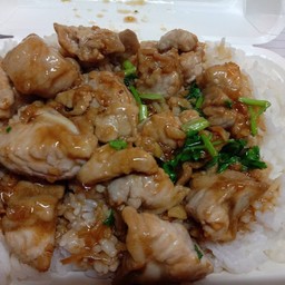 หมูกระเทียม  &ไฃ่ดาว