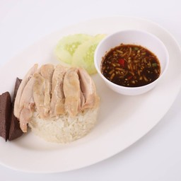 ข้าวมันไก่ต้ม