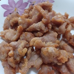 ข้าวหมูทอด