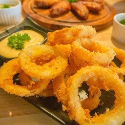 ปลาหมึกทอด