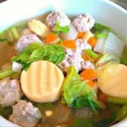 ต้มจืดเต้าหู้ หมูสับ