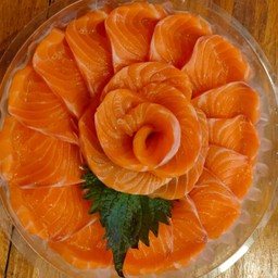 (เมนูขายดี)ซาซิมิแซลมอน 300g