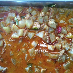 แกงฟักใส่ไก่