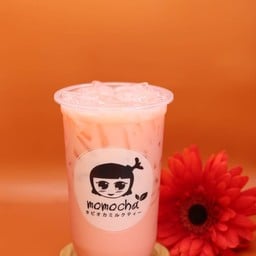 ชานมสตรอว์เบอร์รี่ STRAWBERRY MILK TEA