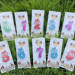 เทียนตัวเลข 0-9