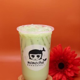 ชานมแคนตารูป Cantaloupe milk tea