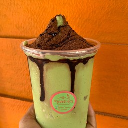 ชาเขียวปั่นภูเขาไฟ