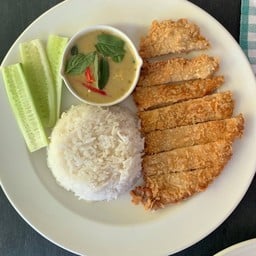 ข้าวไก่ทอด