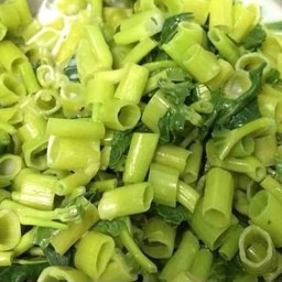 ผักบุ้งไทยลวกกะทิ