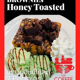 Brownie Toast IceCream 2 Scoops
