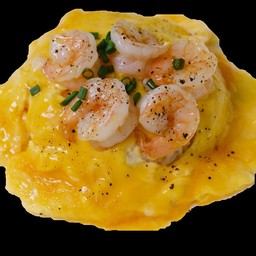 ข้าวไข่ข้นกุ้ง