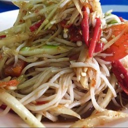 ตำซั่วปูปลาร้า