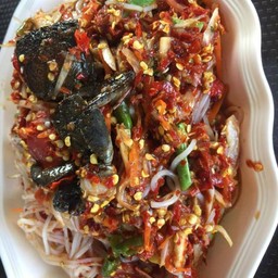 ตำซั่วปูปลาร้า