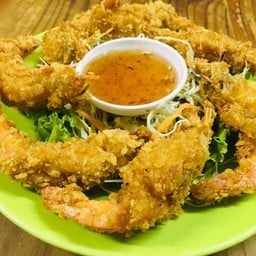 กุ้งชุบแป้งทอด