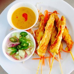ไก่สะเต๊ะ