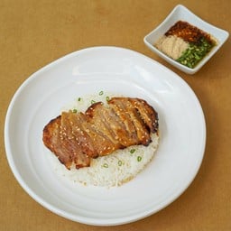 Honey Grilled Pork with Rice