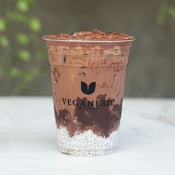 Guilt free dark chocolate drink