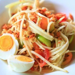 ตำไทยไข่เค็ม