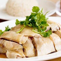 ไก่ต้มสับไม่รวมข้าว น้ำจิ้มข้ามมันไก่รสเด็ด