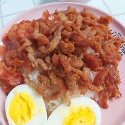 บ้านฟ้าข้าวหมูทอด/ไก่ทอด