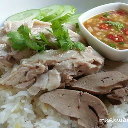 ข้าวมันไก่ต้ม น้ำจิ้มข้าวมันไก่รสเด็ด