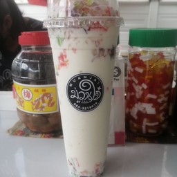 นมสดปั่นปีโป้