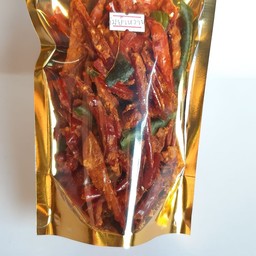 พริกทอดต้มยำหวาน