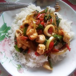 ข้าวราดผัดฉ่า