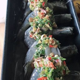 กุ้งแช่น้ำปลา