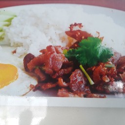 ข้าวไก่กระเทียม
